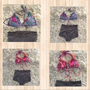 Grey Hi beach bottoms 😎👙☀️